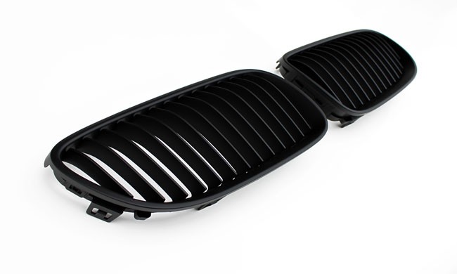 Bmw e92 black kidney grills uk #2