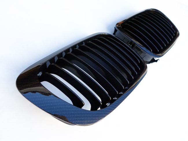 BMW E46 M3 Carbon Nieren Kühlergrill Grill 3er Coupe+Cabrio Vor-Facelift 99-02