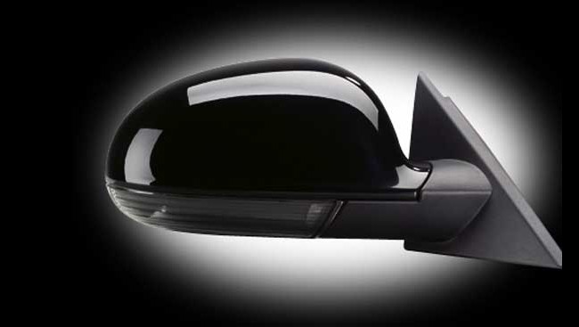 VW Golf 5 Passat 3BG 3C EOS Sharan LED Schwarz Rauchglas Blinker Spiegelblinker