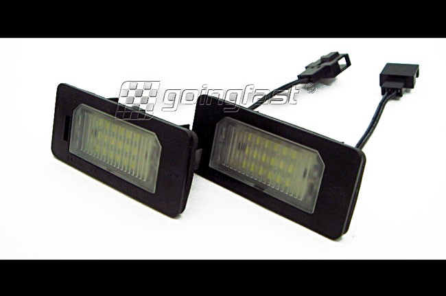 Audi A1 A4 A5 S5 A6 A7 TT Q5 VW Passat 3C B6 LED Kennzeichen Beleuchtung S Line