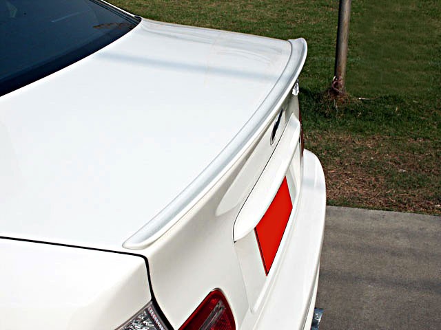 Bmw e46 trunk lip install #6