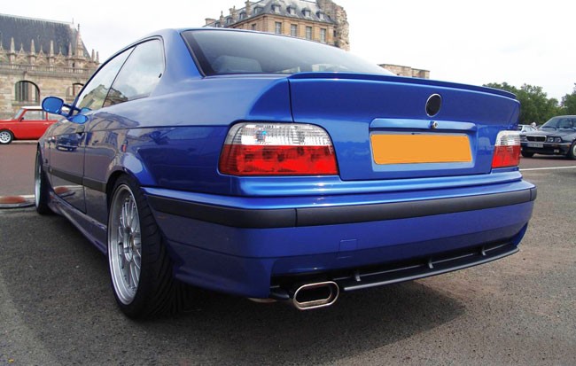 Bmw e36 rear bumper diffuser #6
