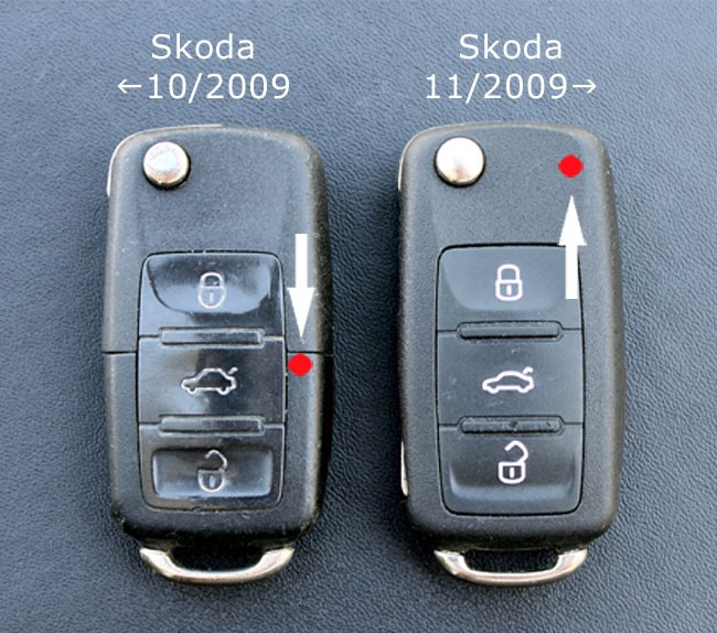 VW SEAT SKODA Klapp Schlüssel Cover Key Cover Schlüssel Hülle