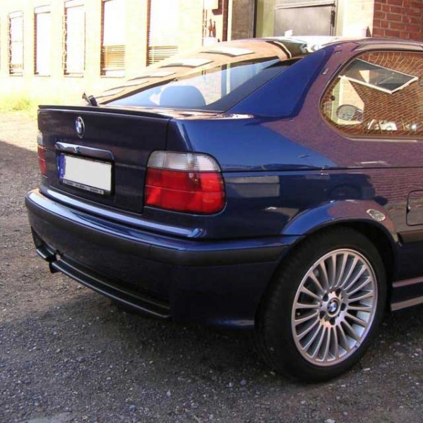 Bmw e36 compact boot spoiler #4