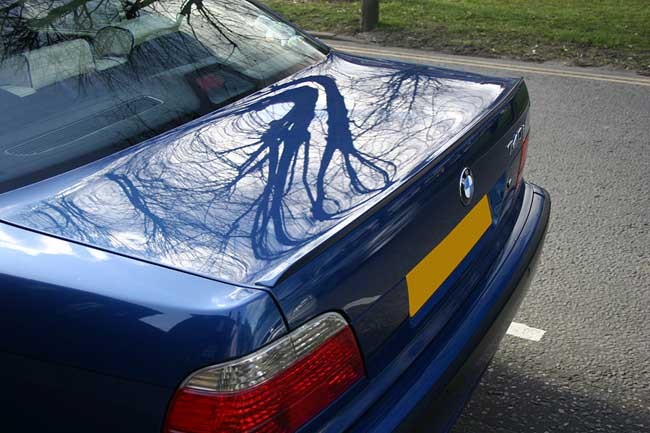 Bmw e38 boot spoiler #2