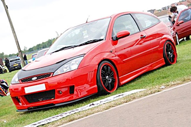 Ford focus mk1 front bumper spoiler #10