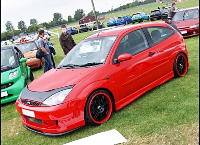 Ford focus mk1 front bumper spoiler #5